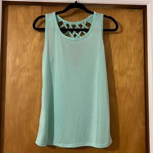 Mint green athletic tank